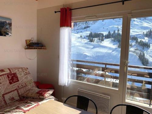 Studio lumineux + coin montagne 23m² - 4 pers, balcon, Chinaillon - FR-1-458-173