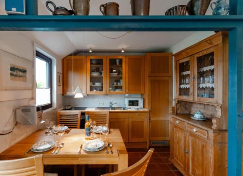 Η κουζίνα ή μικρή κουζίνα στο App Kayser