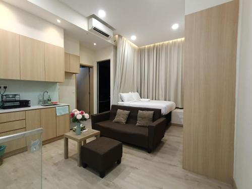 Η κουζίνα ή μικρή κουζίνα στο Infinitum suites at colony KLCC