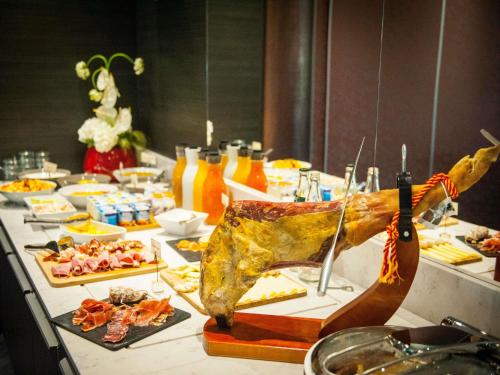 Comida en el hotel o alrededores