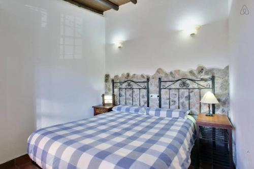 En eller flere senge i et værelse på Huerta del Tajo