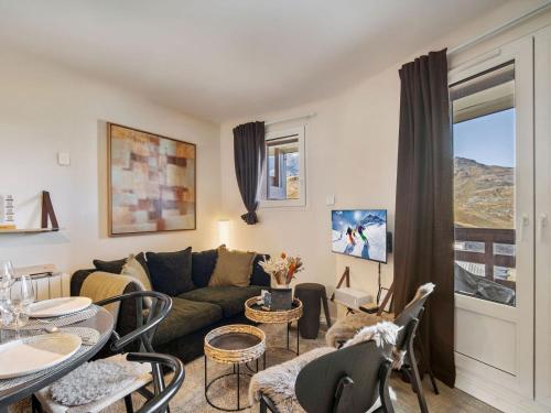 Appartement cosy aux pieds des pistes avec balcon