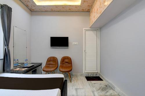 Μια τηλεόραση ή/και κέντρο ψυχαγωγίας στο Hotel O Sitbasu