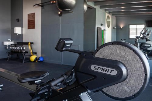 Fitness centrum a/nebo fitness zařízení v ubytování Hotel Jerez & Spa