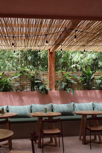 Casa Toro La Puntaにあるレストランまたは飲食店