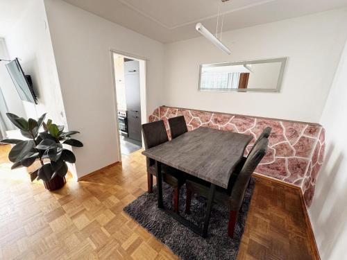 Χώρος καθιστικού στο 3 Zimmer Apartment mit Sauna