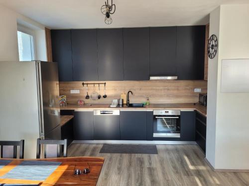 Nhà bếp/bếp nhỏ tại Apartmán Neva Galanta 2