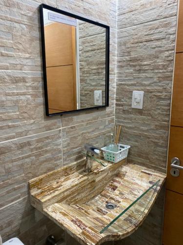 Koupelna v ubytování Wawa Estudio