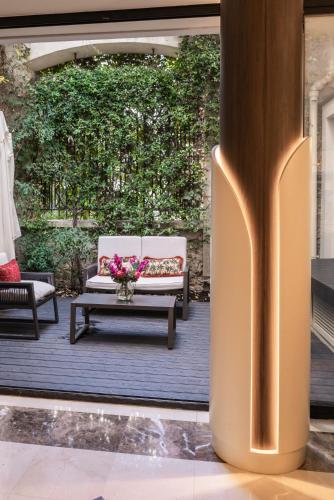 Χώρος καθιστικού στο Best Western Au Trocadéro