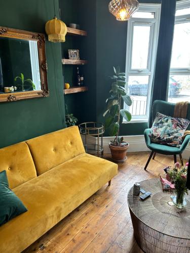 Χώρος καθιστικού στο Stylish Cardiff bay