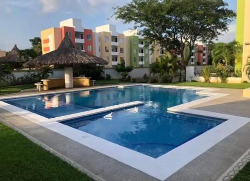 Bazén v ubytování Acapulco Diamante, Real del Palmar nebo v jeho okolí