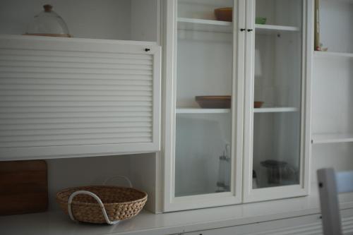 Quiet Studio in Fenals with Balcony, Pool and Workspace for Medium-Term Rental