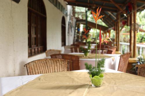 Restaurace v ubytování SPA Ambiental Los Alpes