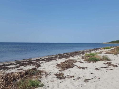 a beach with the ocean in the background at 8 person holiday home in Bagenkop-By Traum in Bagenkop