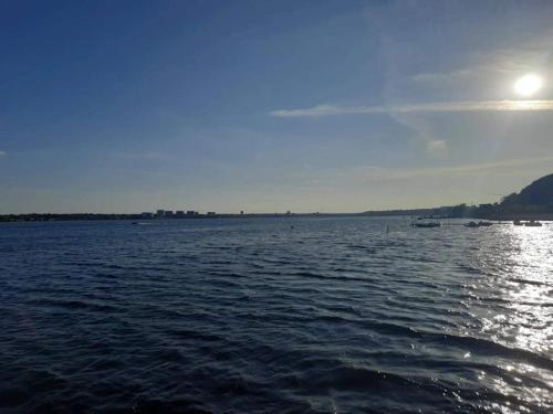 a view of a large body of water at 5 star holiday home in Kolding in Kolding