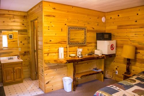 Galería fotográfica de Midnight Sun Log Cabins en Moose Pass