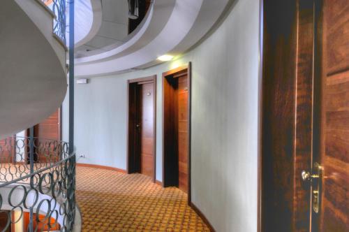 Postel nebo postele na pokoji v ubytování Hotel Franz