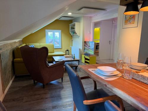 O zonă de relaxare la Wesley Panorama - Penthouse for Family & Friends