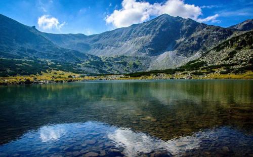 Landskap semula jadi dekat dengan apartmen