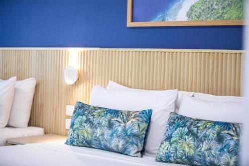 Cama o camas de una habitación en Nightelier Mission Beach