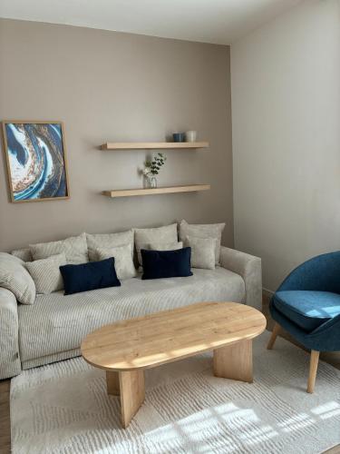 Χώρος καθιστικού στο Saint-Fons centre appartement meublé