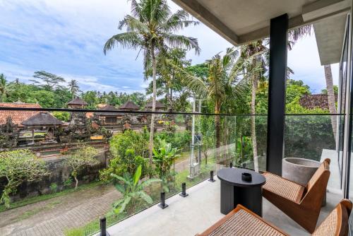 Κήπος έξω από το Jungle Vista Hotel Ubud Bali