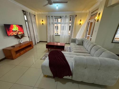 Χώρος καθιστικού στο Millville Apartments Shanzu