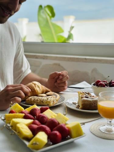 Mad på bed and breakfast-stedet eller i nærheden