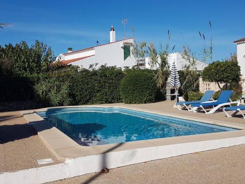 Kolam renang di atau dekat dengan Villa Luz refugio de calma y belleza en Menorca