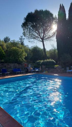 Bazén v ubytování Fattoria Il Milione Agriturismo nebo v jeho okolí