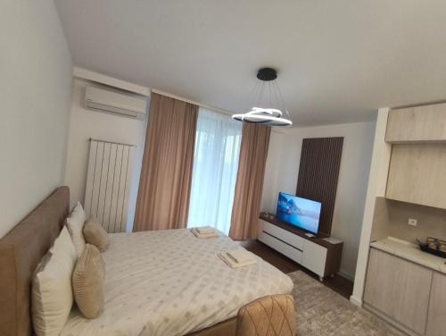 Una cama o camas en una habitación de Komitet planet