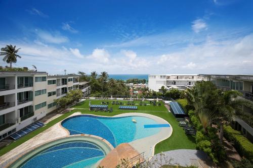an aerial view of the pool at the resort at Woodbridge Property at Karon Butterfly in Karon Beach
