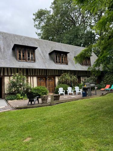 Zahrada ubytování Gîte au Temps des Buis