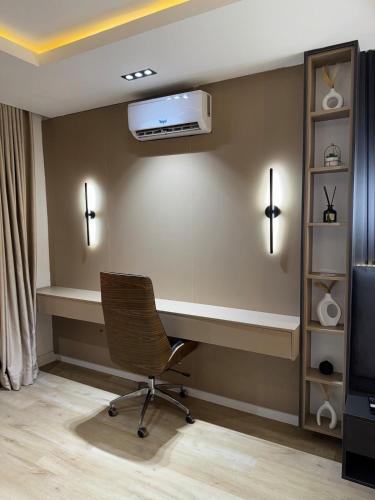 Zona d'estar a Sapphire Suite