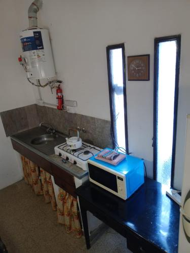 Η κουζίνα ή μικρή κουζίνα στο Refugio Amaicha
