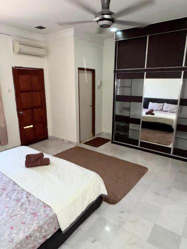 Кровать или кровати в номере Ribat House