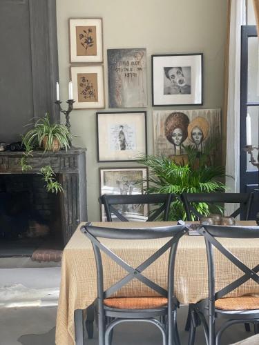 Χώρος καθιστικού στο Dreamhome B&B Limoux