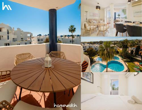 Penthouse with sunny terrace and sea views