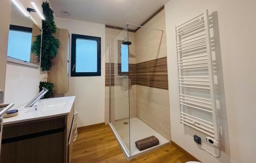 Koupelna v ubytování Le Bel Accord cozy studio Baie de Somme