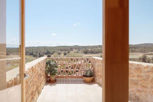 Een balkon of terras bij Casa rural Felipa