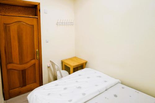 Park View Perch Guest house with Balcony near Downtownにあるベッド