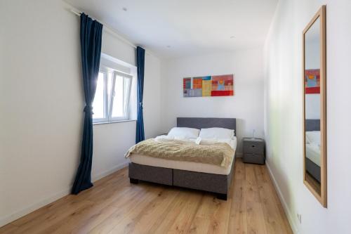 Postel nebo postele na pokoji v ubytování Quiet apartment near Vienna - 60m2 - 24h check-in - for business and family
