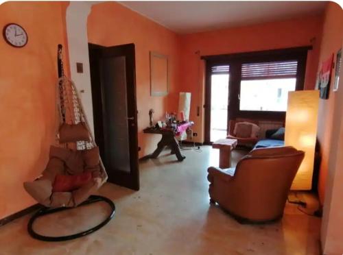 Χώρος καθιστικού στο Casa Kumbhaka