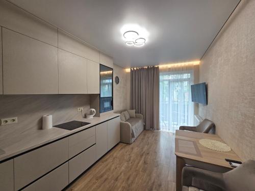 Et tv og/eller underholdning på Platinum Apartment