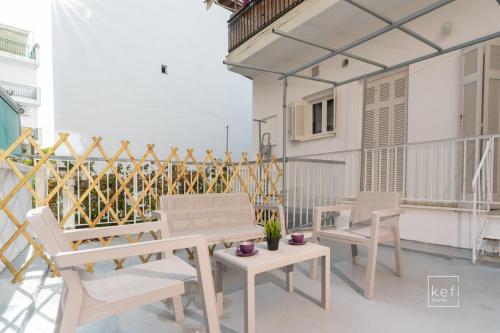 Cozy 3-BDR Flat at Tavros Metro - 10 Min to Center