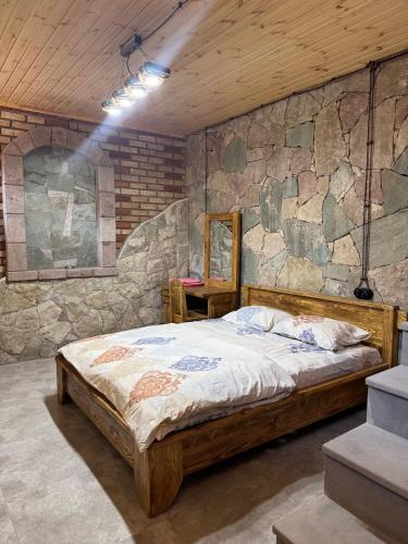 Кровать или кровати в номере Heqiatguesthouse