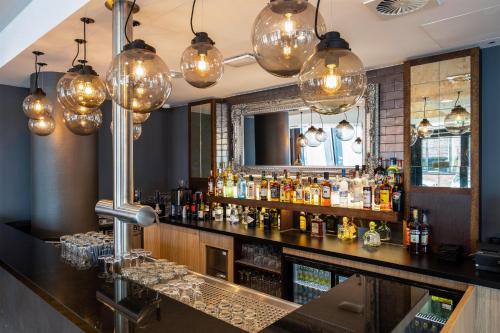 Loungen eller baren på Premier Inn Hamburg City Hammerbrook