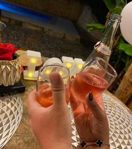 Nápoje v ubytování Gran Vista Glamping Curití