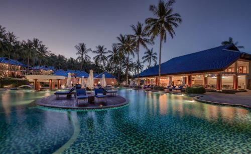 Bazén v ubytování Villa Sundancer Lombok By Mey, Ocean View Villa with Infinity pool nebo v jeho okolí
