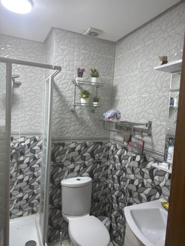 Koupelna v ubytování Dream appartement